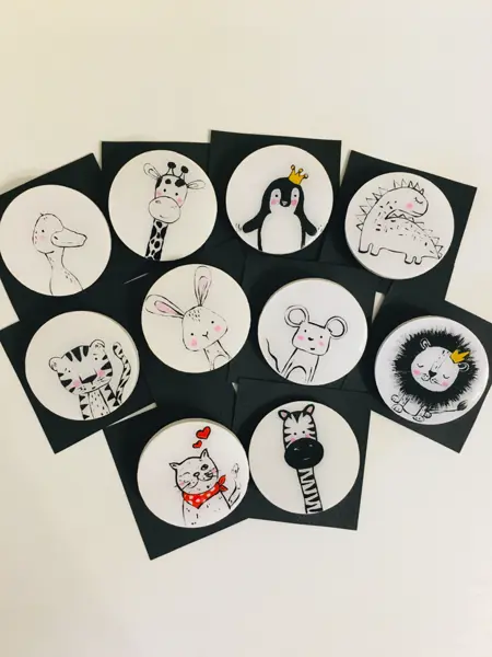 Деревянные броши