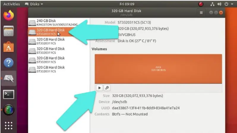 BTRFS файловая система