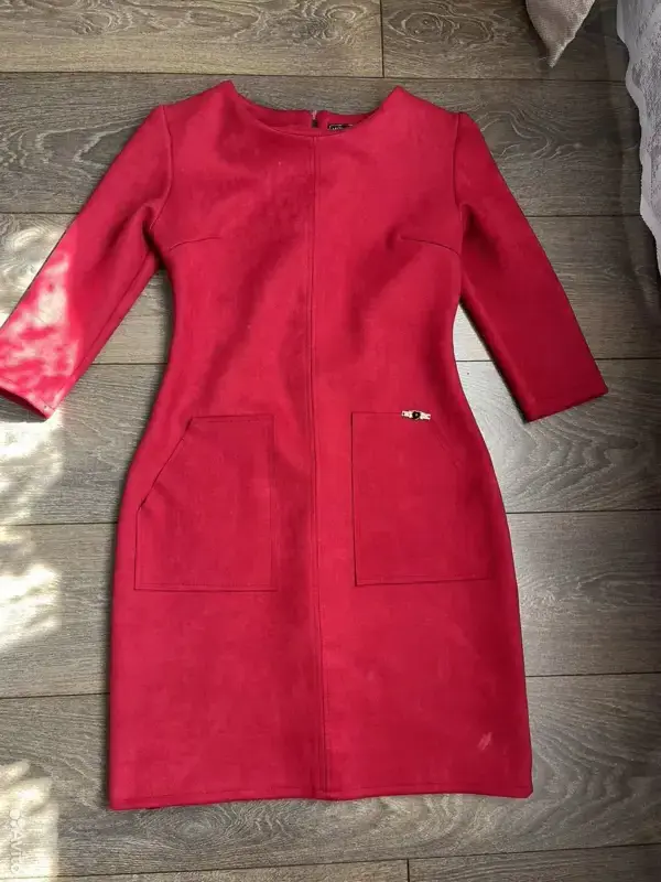 Платье женское теплое 46 размер