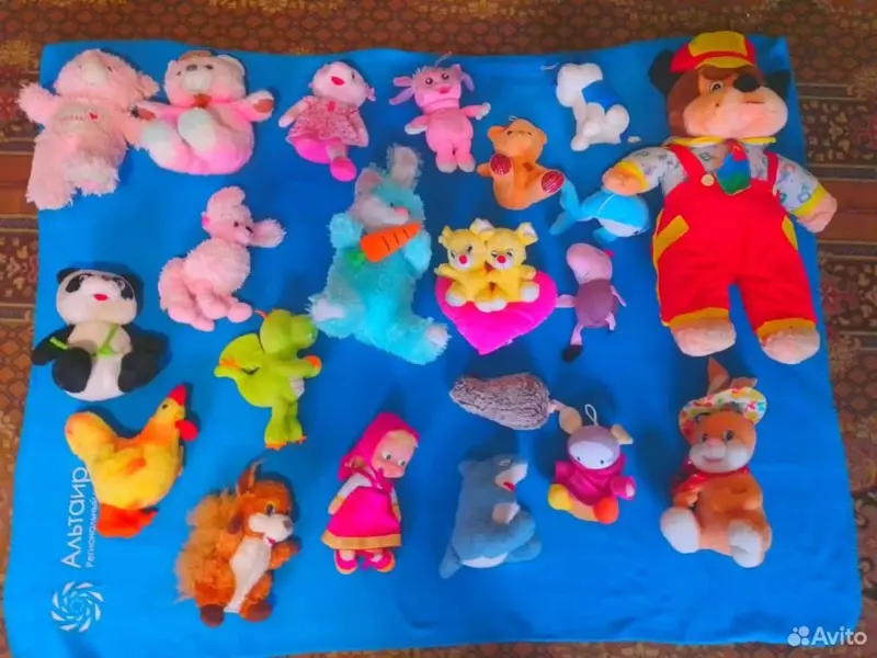 Мягкие игрушки, 20 штук
