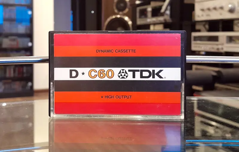 Аудиокассета TDK D-C60 