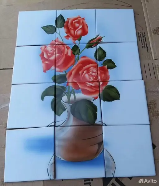 Керамическое панно