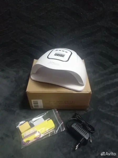 Лампа для маникюра и аппарат для маникюра новые