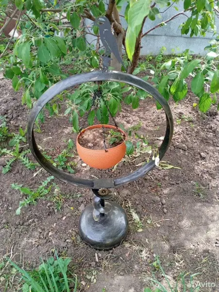 Декор для сада с подвеской для цветов