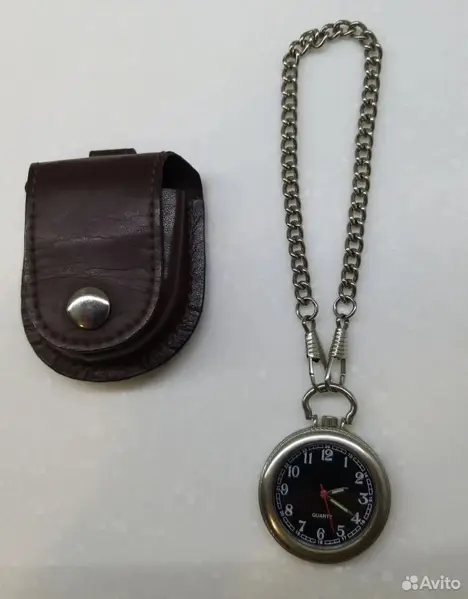 Мужские карманные часы QUARTZ