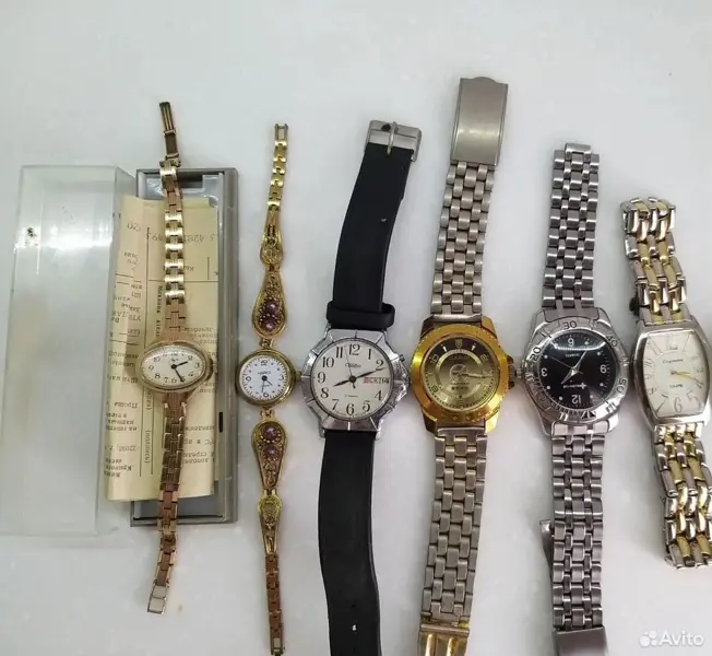 Наручные часы времён СССР