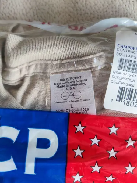Упаковка контрактных футболок армии США 3 шт.