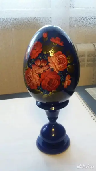 Деревянные пасхальные яйца