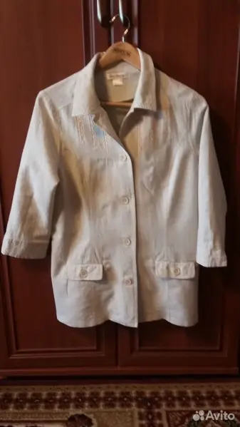 Кардиган женский летний лён-хлопок