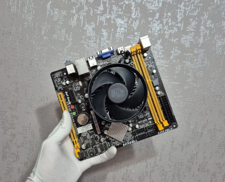 Комплект материнская плата процессор