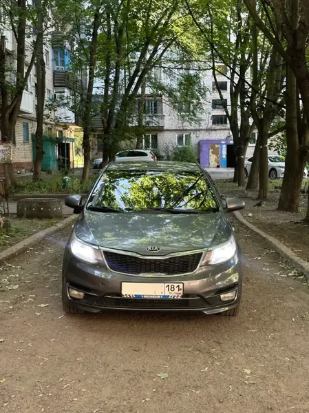 Kia Rio 2015 год рестайлинг