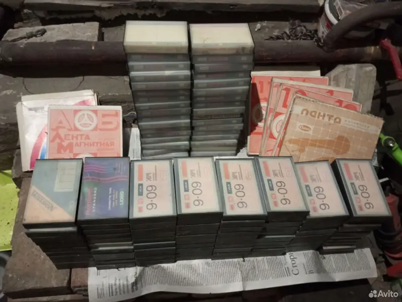 Аудио, видео кассеты