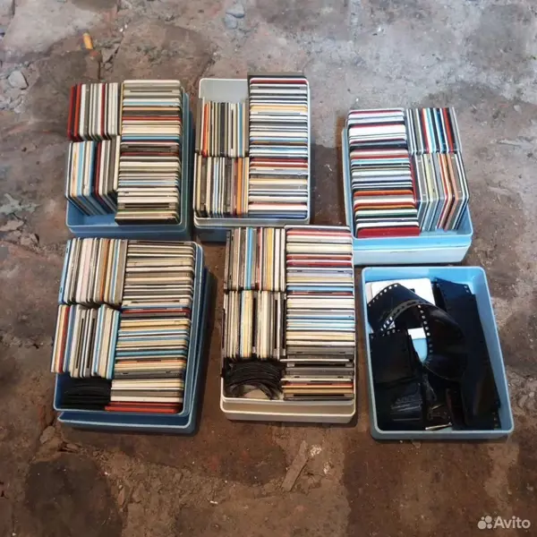 Цветные негативы зарубежных исполнителей 70-80х