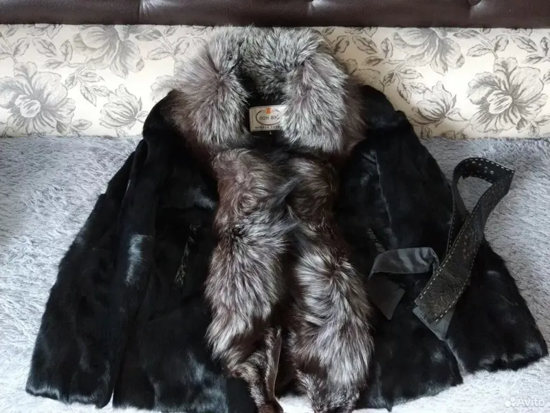 Шуба женская натуральная 44/46 размер